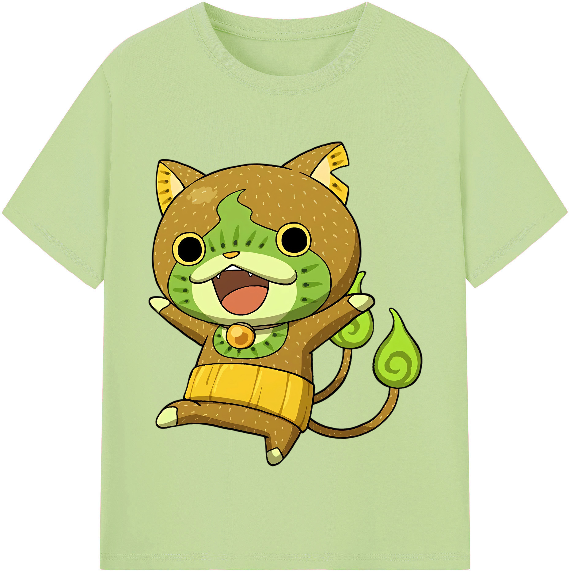 （画像用） 妖怪ウォッチ Yo-kai Watch 綿100％半袖Tシャツ（フロントプリント）